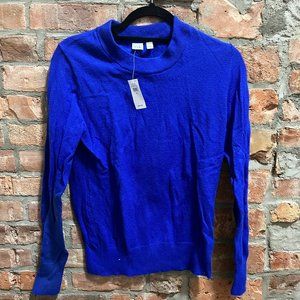 NWT! Royal Blue Gap Crew neck sweater, size S